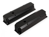 Fabricated Aluminum Valve Covers Black Finish Fits 1965-1978 Chrysler 383-440 B/RB Big Block Mr Gasket