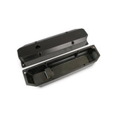 Fabricated Aluminum Valve Covers Black Finish Fits 1965-1978 Chrysler 383-440 B/RB Big Block Mr Gasket