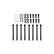 Fabricated Aluminum Valve Covers Black Finish Fits 1965-1978 Chrysler 383-440 B/RB Big Block Mr Gasket