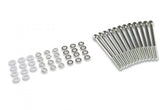 Fabricated Aluminum Valve Covers Silver Finish Fits 1968-1997 429/460 Ford Big Block Mr Gasket