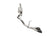Corsa 2021-25 Chevrolet Tahoe 4DR 5.3L 4WD Single Side 3in Sport Cat-Back 4in DW Round Black PVD Tip