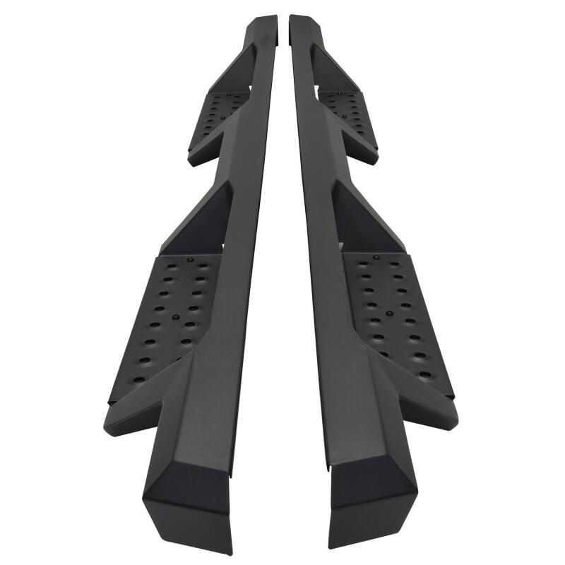 Westin/HDX 07-18 Chevy/GMC Silv/Sierra 15/25/3500 Crew Cab Drop Nerf Step Bars - Textured Black