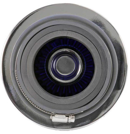 K&N Universal Air Filter | Round Tapered, 4in Flange, 5.5in Tall | RG-1001BL