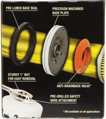 K&N Oil Filter | 3/4 In. - 16UNF-2B Thread | HP-2004