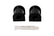 Energy Suspension 10-22 Lexus GX460 Rear Sway Bar Bushing Set - Black