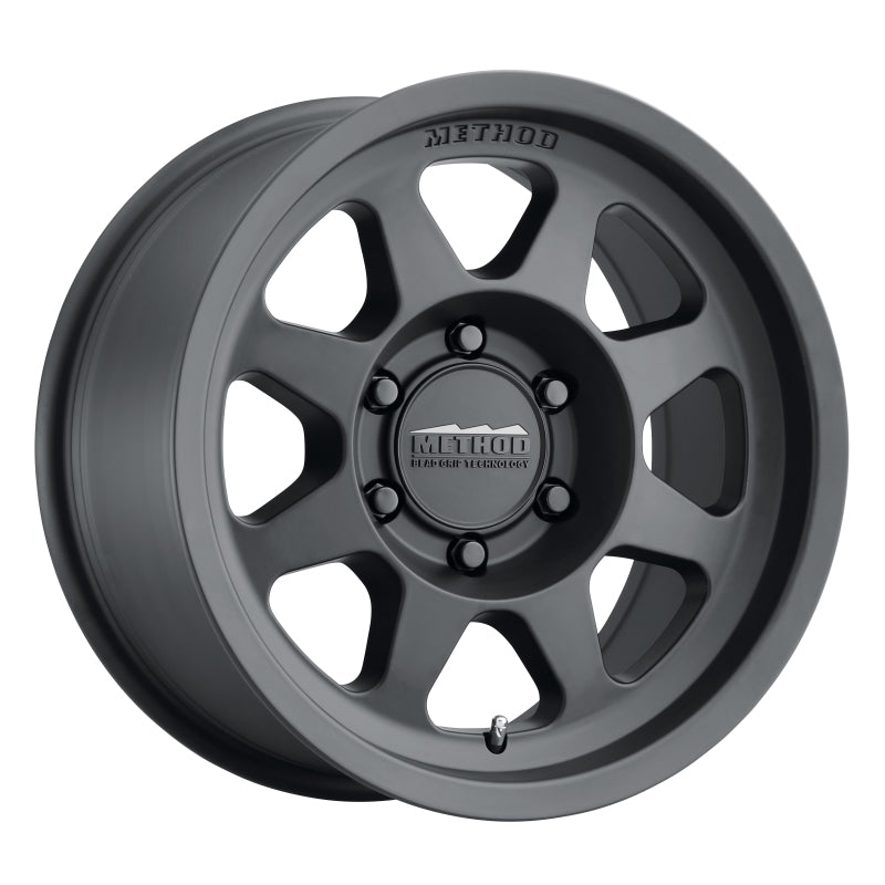 Method MR701 16x8 0mm Offset 6x5.5 106.25mm CB Matte Black Wheel