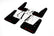 Rally Armor 23-26 Toyota GR Corolla Black UR Mud Flap w/Red Logo