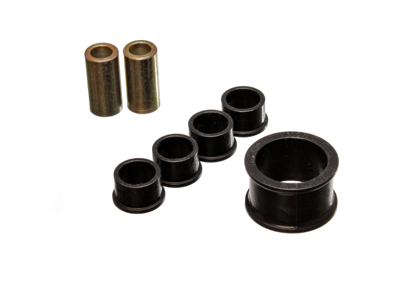 Energy Suspension 02-09 Nissan 350Z / 03-07 Infiniti G35 Coupe Black Rack and Pinion Bushing Set