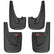 Husky Liners 19-22 RAM 2500/3500 w/o OEM Fender Flares Custom Front & Rear Mud Guard Set - Black