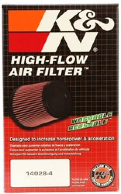 K&N Universal Air Filter | Round Tapered, 3in Flange, 5.75in Tall | RU-5111