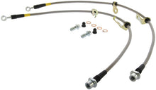 Load image into Gallery viewer, StopTech 06-17 Lexus HS250h / Toyota RAV4 Stainless Steel Front Brake Lines