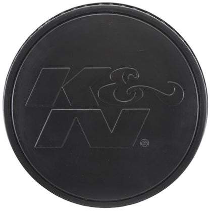 K&N Universal Air Filter | Round Tapered, 4.5in Flange, 8in Tall | RU-5283HBK