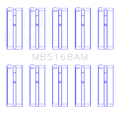 King Engine Bearings Acura F22B1/Honda F22A1/F22A6/F22B1/F22B2/F22B6 Main Bearing Set - Size STD