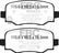 EBC 15+ Fiat 500X 1.4 Turbo Greenstuff Rear Brake Pads