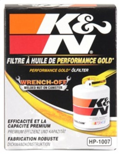 K&N Oil Filter | 13/16 In. - 16 Thread | HP-1007