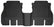 Husky Liners 19-24 Jeep Wrangler JLU WeatherBeater Second Row Black Floor Liners