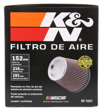 Load image into Gallery viewer, K&amp;N Round Tapered Universal Air Filter 6 inch Flange 7 1/2 inch Base 5 inch Top 7 1/2 inch Height