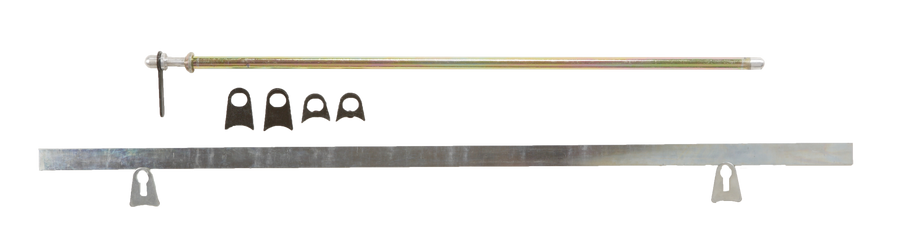 19.5 in. Round Top Bar - 35 in. Flat Bottom Bar 700108RQP