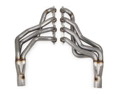 LS Swap Long Tube Headers Stainless 1973-1974 GM C-10, 20 2WD Trucks, Tube Size 1-7, 8 Inch, Collector Size 3 Inch, Natural Finish, Use With Standard Engine Mounting Brackets Hooker BlackHeart