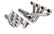 LS Swap Long Tube Headers Stainless 1973-1974 GM C-10, 20 2WD Trucks, Tube Size 1-7, 8 Inch, Collector Size 3 Inch, Natural Finish, Use With Standard Engine Mounting Brackets Hooker BlackHeart