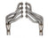 Long Tube Headers Stainless Steel 1968-1972 GM A-Body LS-Swap 1-7, 8 Inch X 3 Inch Long-Tube Headers 304 Stainless Steel Hooker BlackHeart