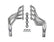 LS Swap Long Tube Headers Ceramic Coated 1973-1974 GM C-10, 20 2WD Trucks, Full-Length LS-Swap, 1-7, 8 Inch, Collector Size 3 Inch, Use With Standard Engine Mounts. Hooker BlackHeart