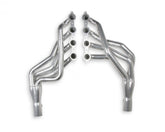 LS Swap Long Tube Headers Ceramic Coated 1973-1974 GM C-10, 20 2WD Trucks, Full-Length LS-Swap, 1-7, 8 Inch, Collector Size 3 Inch, Use With Standard Engine Mounts. Hooker BlackHeart