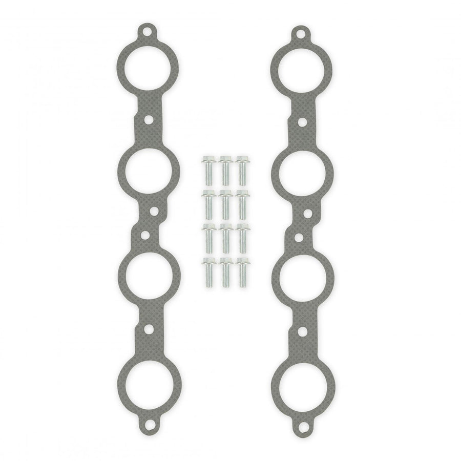 Long Tube Headers Ceramic Coated GM 1St Gen F & X-Body W, LS Motor Tube Size 1 7, 8 Collector Size 3 Inch Port Shape: Round Hooker BlackHeart