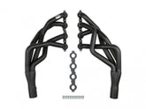 Long Tube Headers Painted 1967-1969 Camaro, 1968-1972 X-Body W, LS Motor Tube Size 1 7, 8 Collector Size 3 Inch Port Shape Round Hooker BlackHeart
