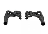 Long Tube Headers Painted 1967-1969 Camaro, 1968-1972 X-Body W, LS Motor Tube Size 1 7, 8 Collector Size 3 Inch Port Shape Round Hooker BlackHeart