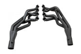 Long Tube Headers Painted 1967-1969 Camaro, 1968-1972 X-Body W, LS Motor Tube Size 1 7, 8 Collector Size 3 Inch Port Shape Round Hooker BlackHeart