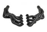 Long Tube Headers Painted 1967-1969 Camaro, 1968-1972 X-Body W, LS Motor Tube Size 1 7, 8 Collector Size 3 Inch Port Shape Round Hooker BlackHeart