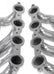 Long Tube Headers Silver Ceramic Coated 1968-1972 GM A-Body LS Swap, 1-7, 8 X 3 Inch Long Tube Headers, Silver Ceramic Coating Hooker BlackHeart