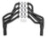 Long Tube Headers Painted 1968-1972 GM A-Body LS Swap, 1-7, 8 X 3 Inch Long Tube Headers, Painted Hooker BlackHeart