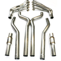 2" Long Tube Headers with 3" Catted X-Pipe | TSP-G5304HXCat-200