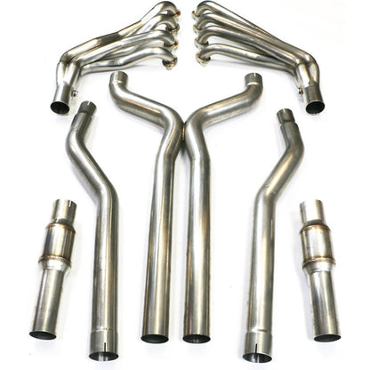 2" Long Tube Headers with 3" Catted X-Pipe | TSP-G5304HXCat-200