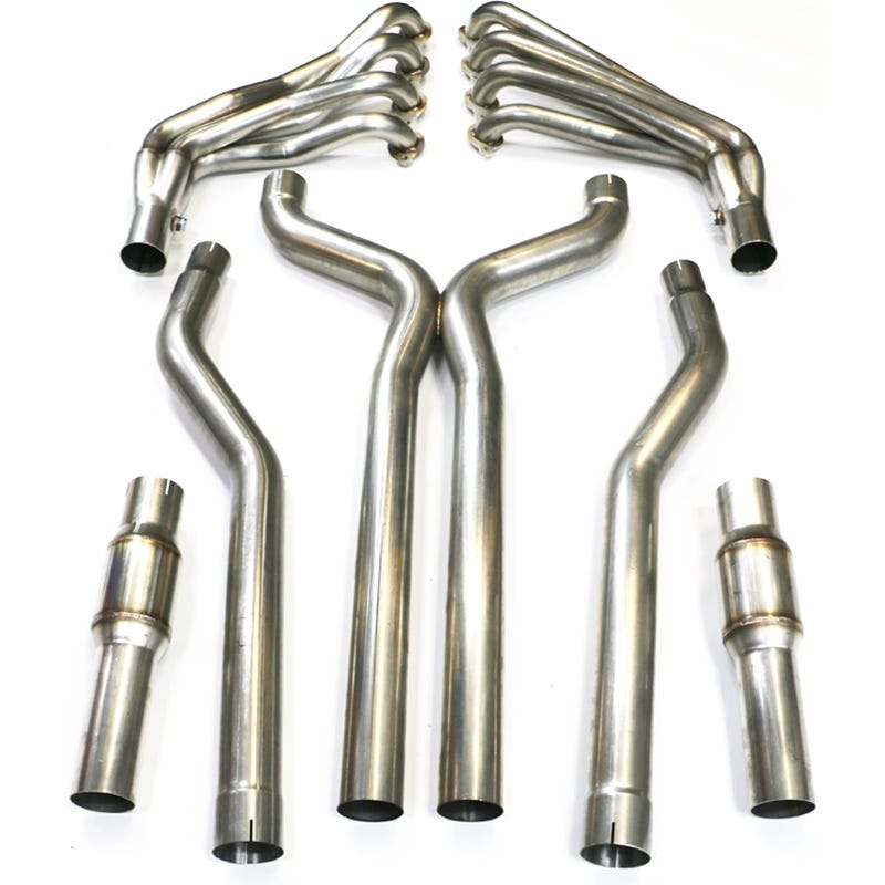 2" Long Tube Headers with 3" Catted X-Pipe | TSP-G5304HXCat-200