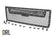 Mesh Grille | 30" Dual Row LED | Black | Amber DRL | GMC Sierra 1500 (14-15)