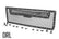 Mesh Grille | 30" Dual Row LED | Black | White DRL | GMC Sierra 1500 (14-15)