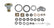 Marine Renew Kit Complete Kit Holley