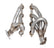 Shorty Headers Fits 2008-2013 Silverado/Sierra 5.3L 1-3, 4, V8 Stainless Steel Shorty Headers, Hooker BlackHeart