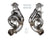 Shorty Headers 2005-2009 Mustang V8, 4.6L 1-5, 8 304 Stainless Steel Shorty Headers,  Hooker BlackHeart