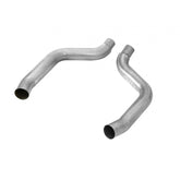 Axle-Back Exhaust System Fits 2005-2008 C6 Corvette, 304 Stainless Steel Axle-Back, 3-Inch Exhaust W, Dual Mode (Npp) Muffler Hooker BlackHeart