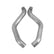 Axle-Back Exhaust System 2005-2008 C6 Corvette Axle-Back 3 Inch Exhaust System Without Mufflers, 304 Ss Hooker BlackHeart