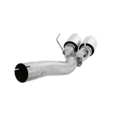 Axle-Back Exhaust System 2009-2013 C6 Corvette Axle-Back 3 Inch Exhaust System Without Mufflers, 304 Ss Hooker BlackHeart