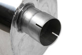 Axle-Back Exhaust System Fits 2006-2013 Z06 Corvette, Axle-Back 304 Stainless Steel 3-Inch Exhaust W, Dual Mode (Npp) Mufflers Hooker BlackHeart