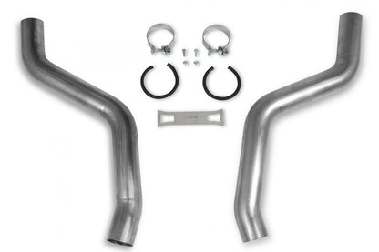 Axle-Back Exhaust System Fits 2006-2013 Z06 Corvette, Axle-Back 304 Stainless Steel 3-Inch Exhaust W, Dual Mode (Npp) Mufflers Hooker BlackHeart