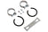 Axle-Back Exhaust System Fits 2006-2013 Z06 Corvette, Axle-Back 304 Stainless Steel 3-Inch Exhaust W, Dual Mode (Npp) Mufflers Hooker BlackHeart