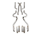 Exhaust System Fits 1964-1967 GM A-Body LS Swap Exhaust System 3 Inch, 304 Stainless Steel Hooker BlackHeart