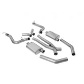 LS, Lt Swap Header-Back Exhaust 1967-1969 Camaro, Firebird Exhaust System 3 Inch, Natural Finish 304 Stainless Steel Aggressive To Moderate Sound Hooker BlackHeart